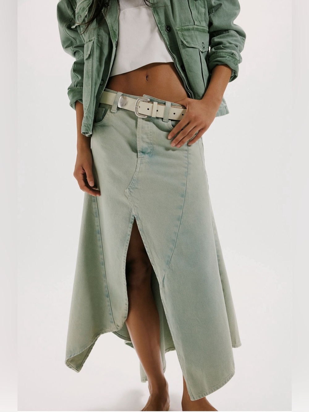 Free People We The Free Asymmetrical Maxi Skirt